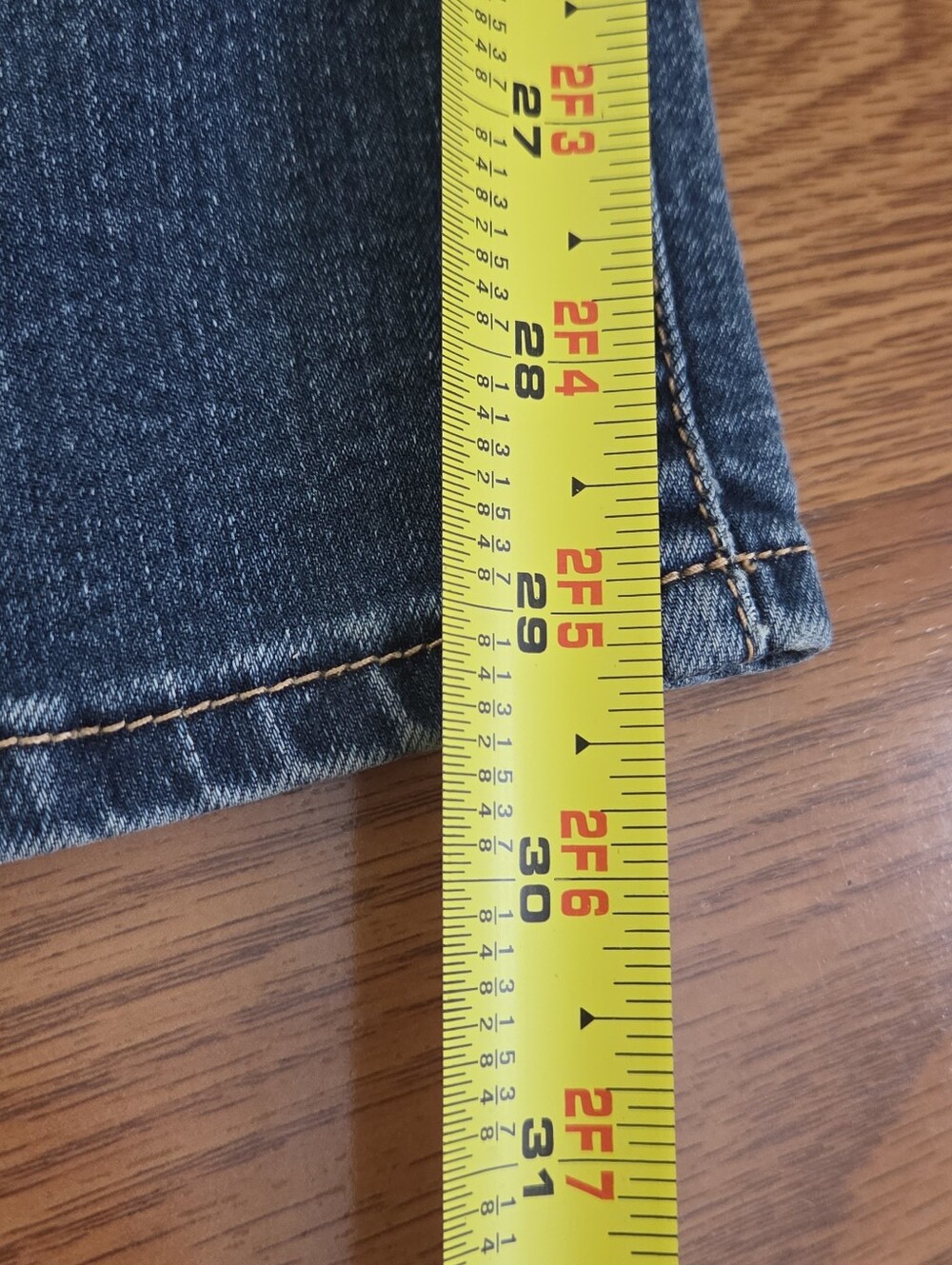 Y2K Lucky Brand Jeans Womens 12 / 31 Regular Sofia Straight Leg Baggy Stretch - Picture 9 of 12